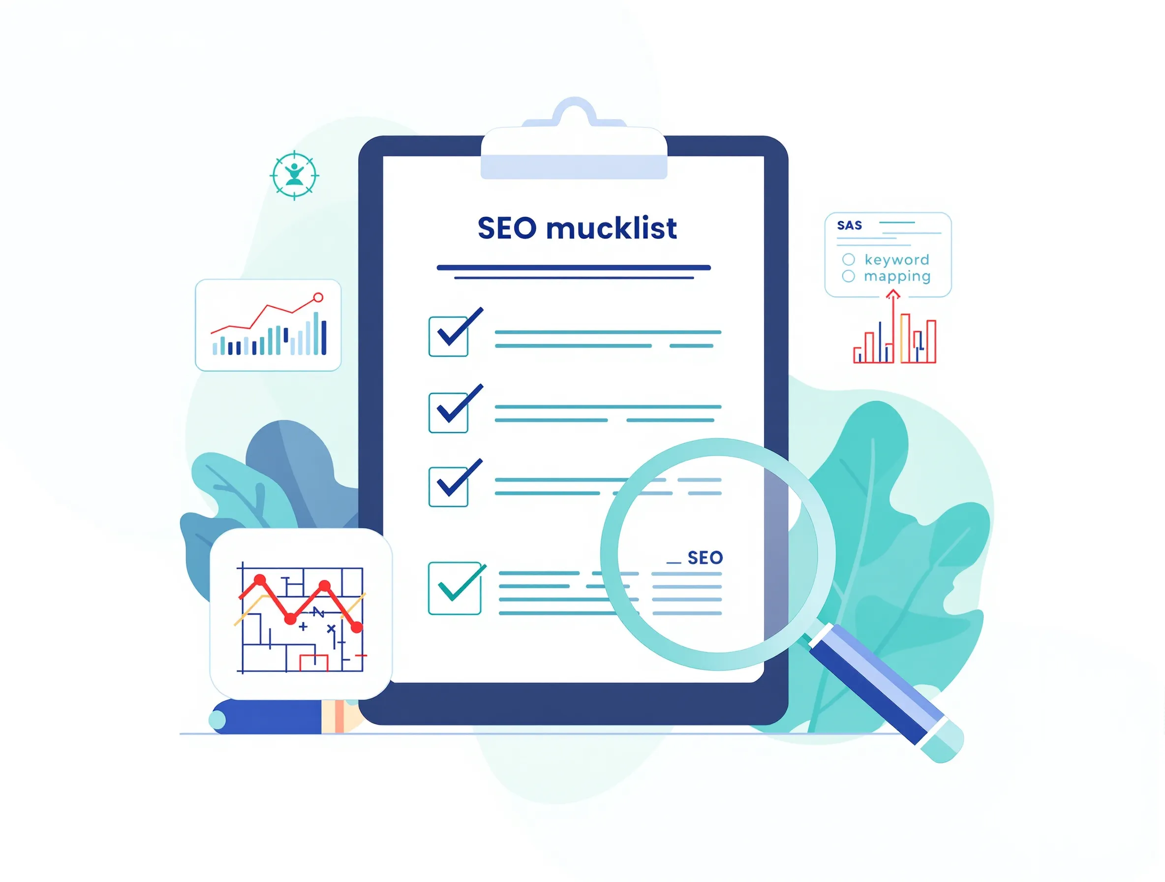 Site audit and link building strategy