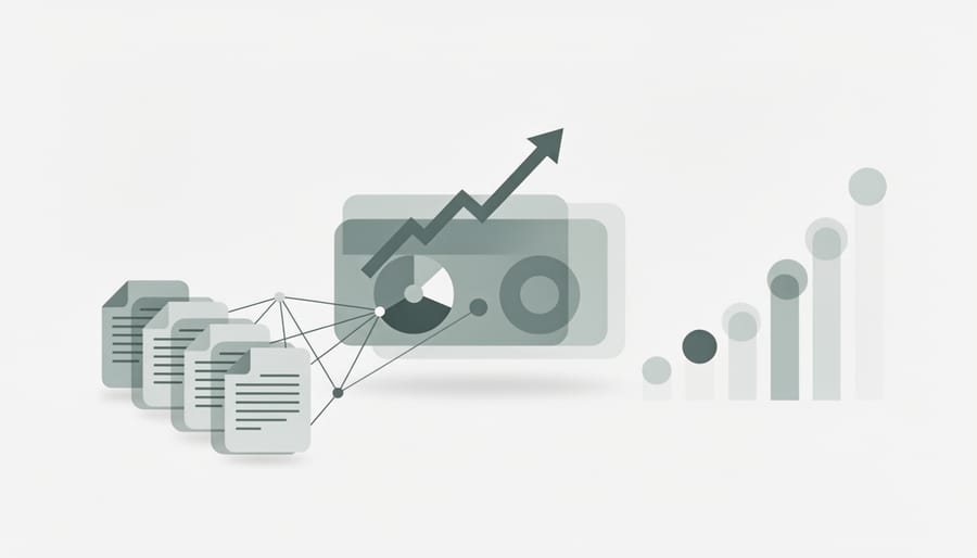 Brass compass on wooden surface symbolizing strategic direction and measurement
