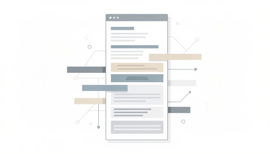 Person examining specific section of document with magnifying glass