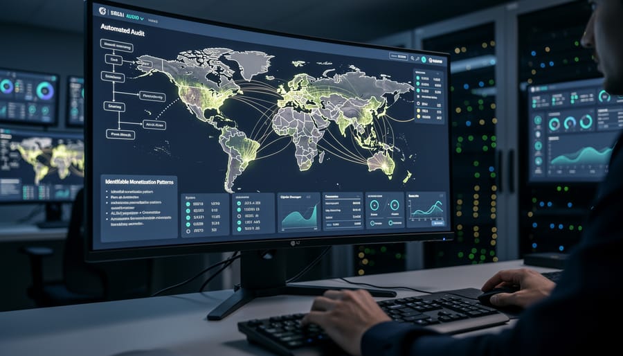 Network cables connected to switch showing interconnected infrastructure