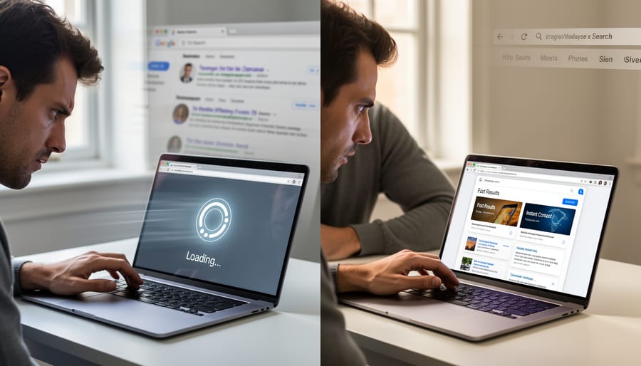 Close-up of vehicle speedometer showing high performance metrics