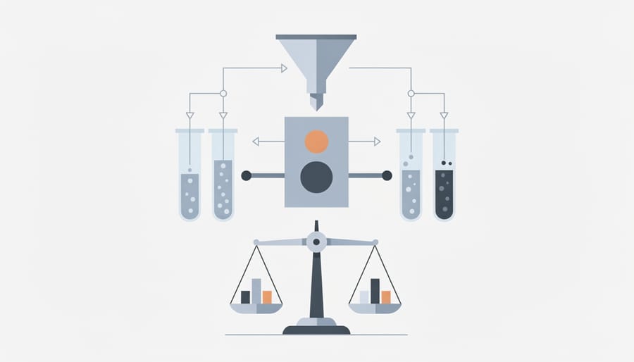 Close-up of hands holding petri dishes for scientific comparison